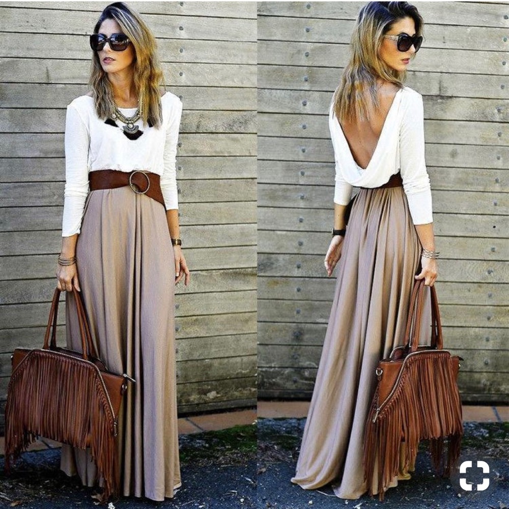 NWOT maxi dress, perfect for weddings!